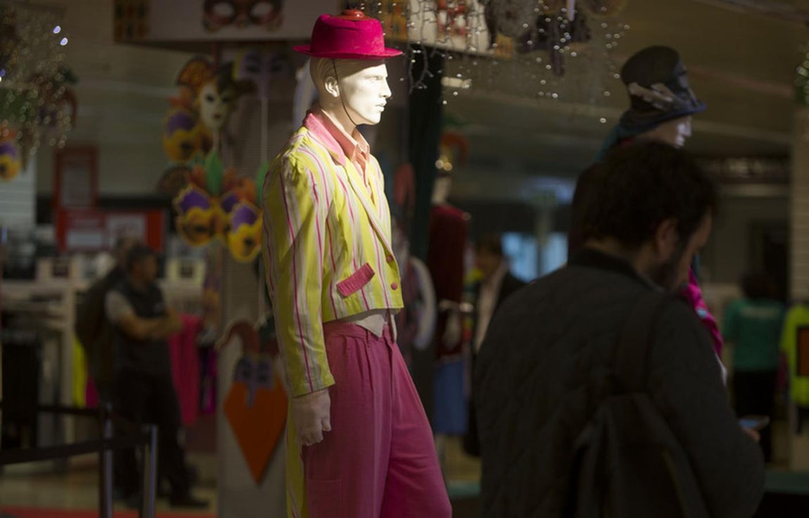 Exposición sobre Carnaval en el Corte Inglés Bahía de Cádiz