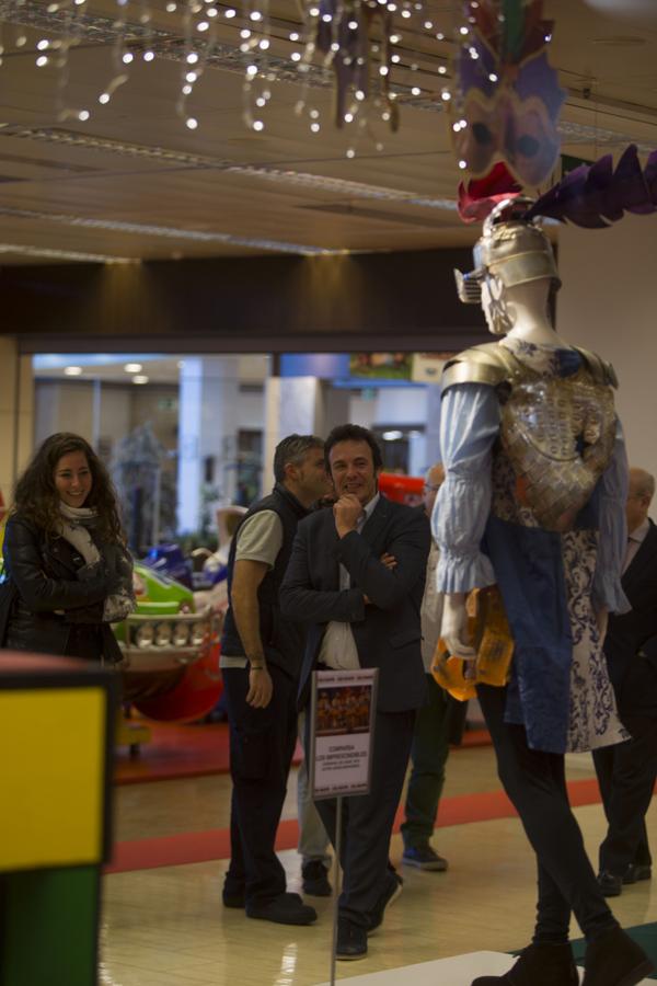 Exposición sobre Carnaval en el Corte Inglés Bahía de Cádiz