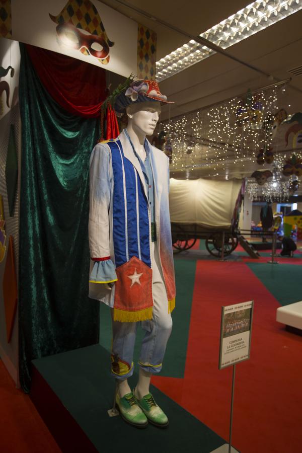 Exposición sobre Carnaval en el Corte Inglés Bahía de Cádiz