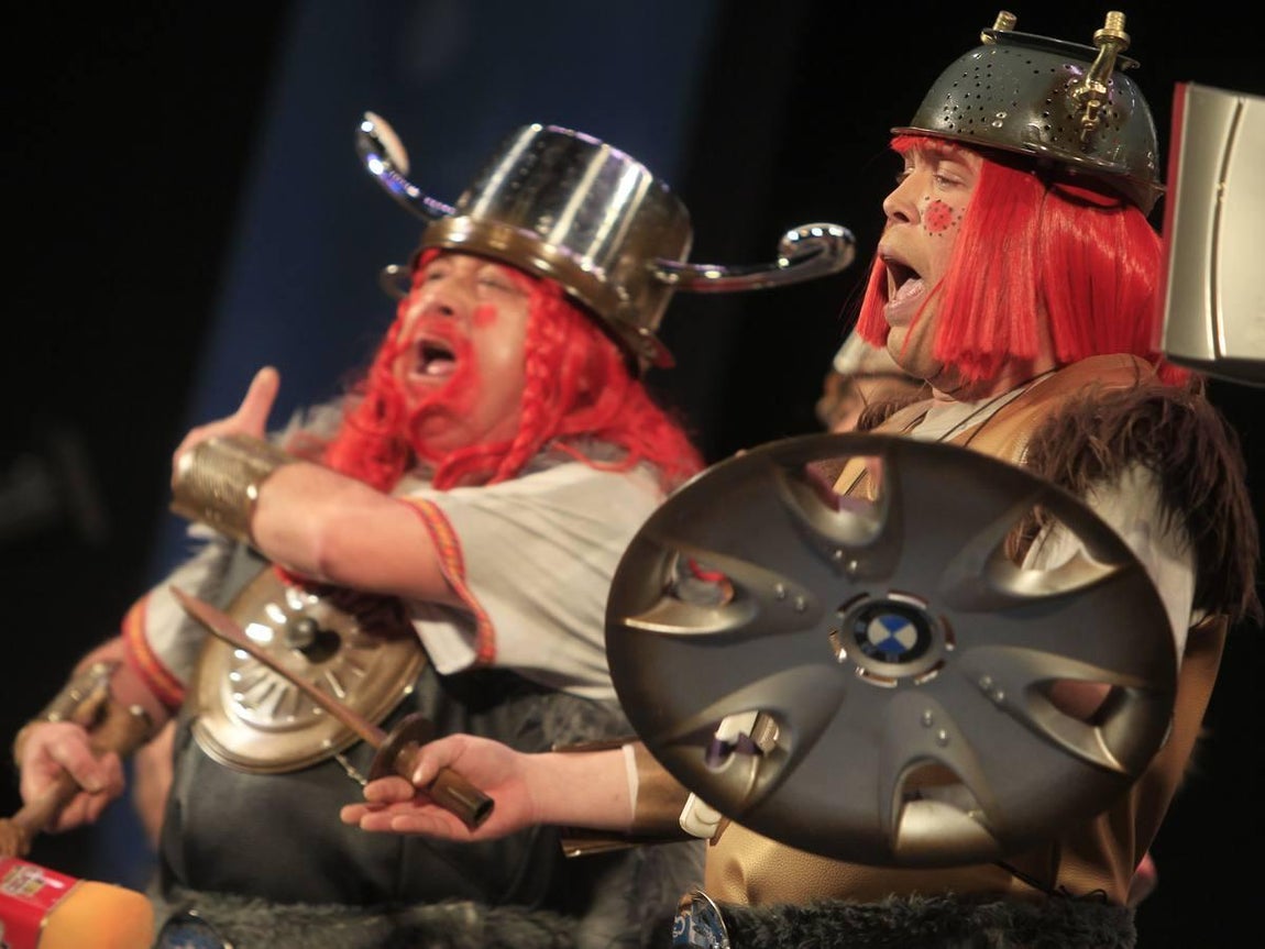 Fotos: Chirigota Los de Cádiz norte