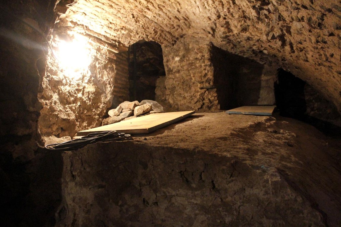 La nueva galería romana bajo la plaza de Amador de los Ríos de Toledo, en imágenes