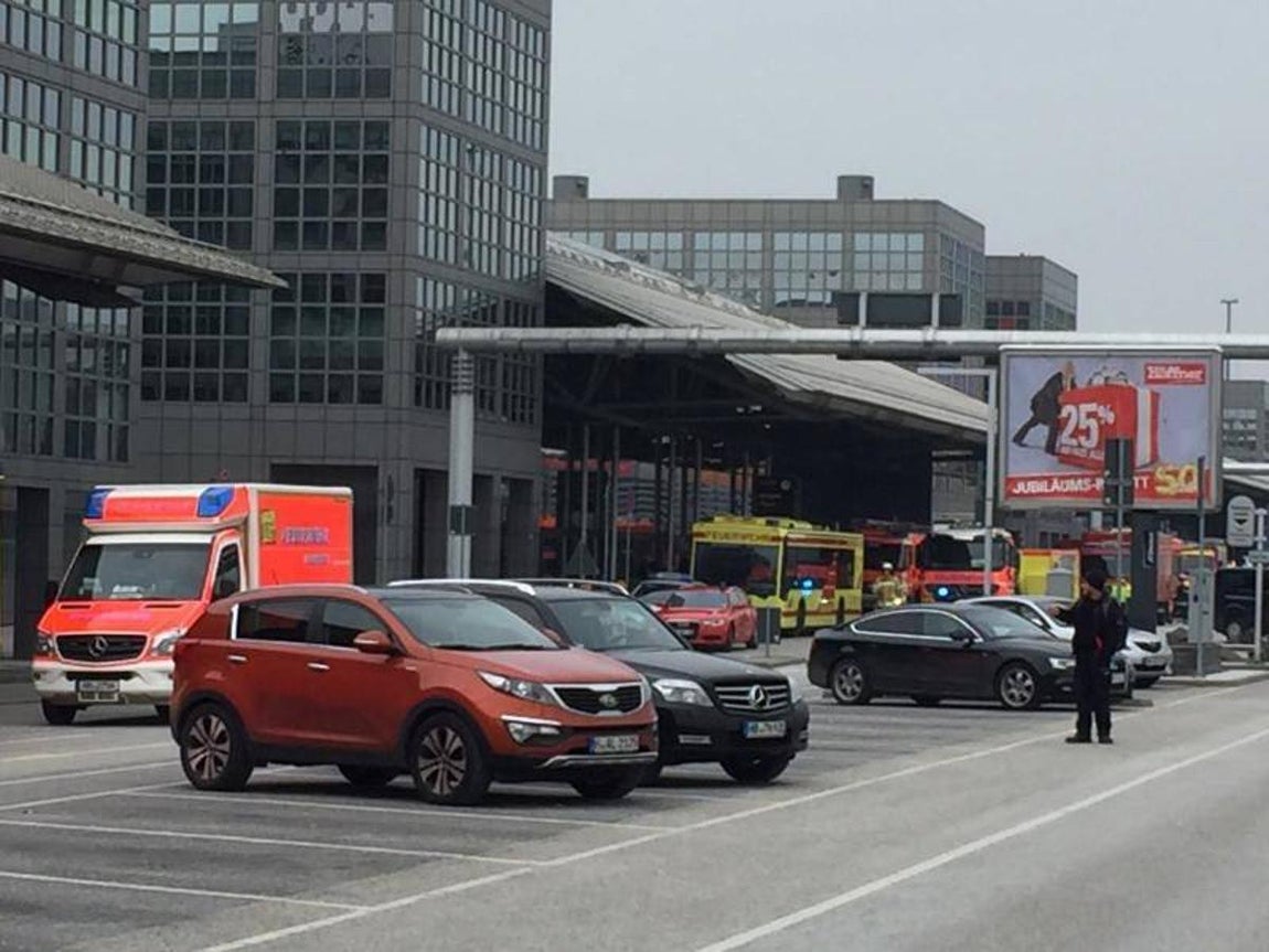 Cierran temporalmente el aeropuerto de Hamburgo
