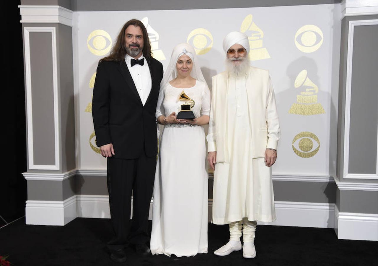 Adam Berry, en la alfombra roja de los Grammy 2017. 