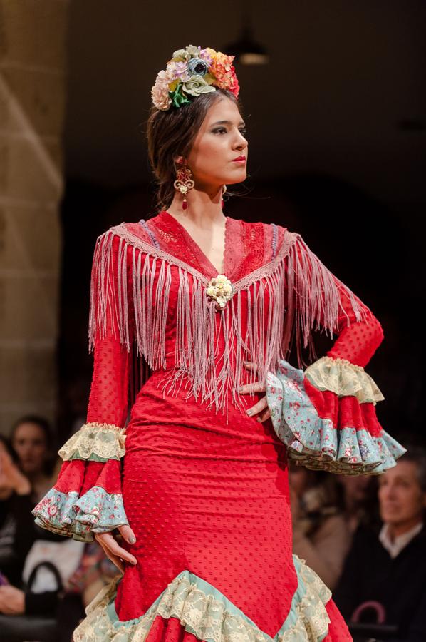 Macarena Beato para Faly, en la Pasarela Flamenca