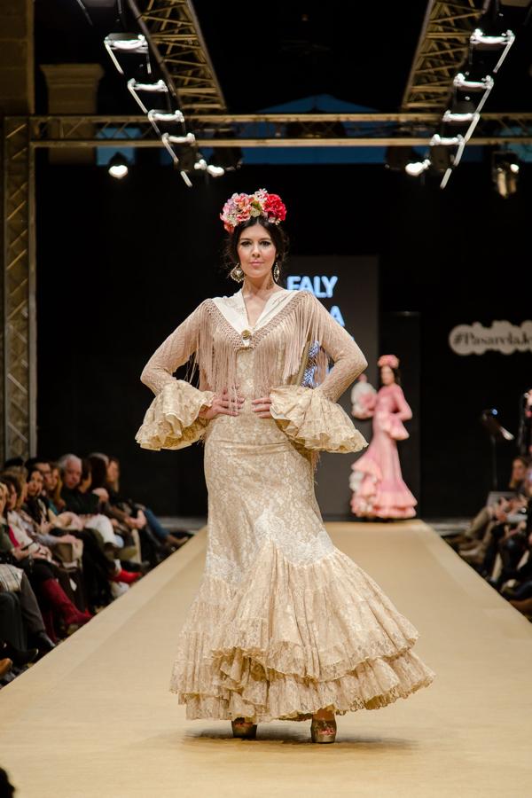 Macarena Beato para Faly, en la Pasarela Flamenca