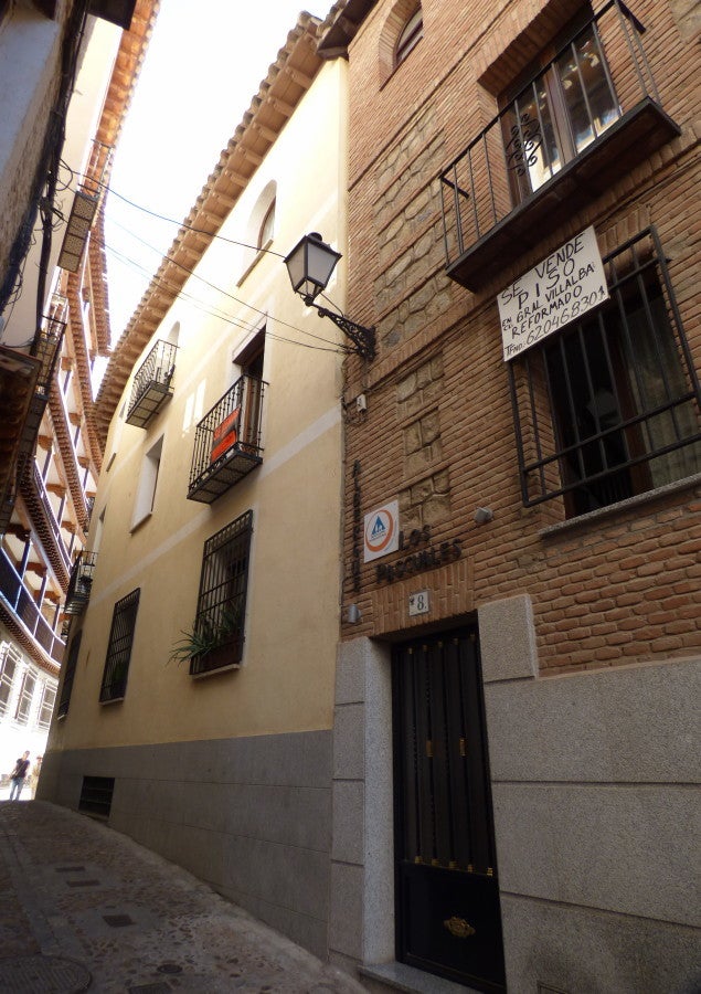 Calle de los Pascuales donde estuvo la clínica del Dr. Cappa. Foto Rafael del Cerro. 