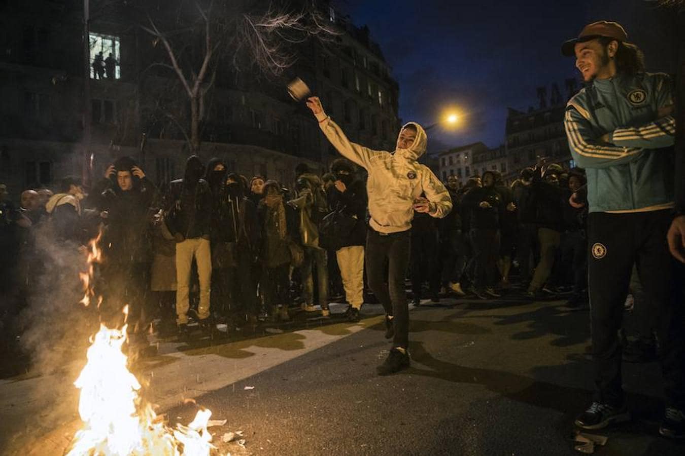 Nueva ola de protestas en París