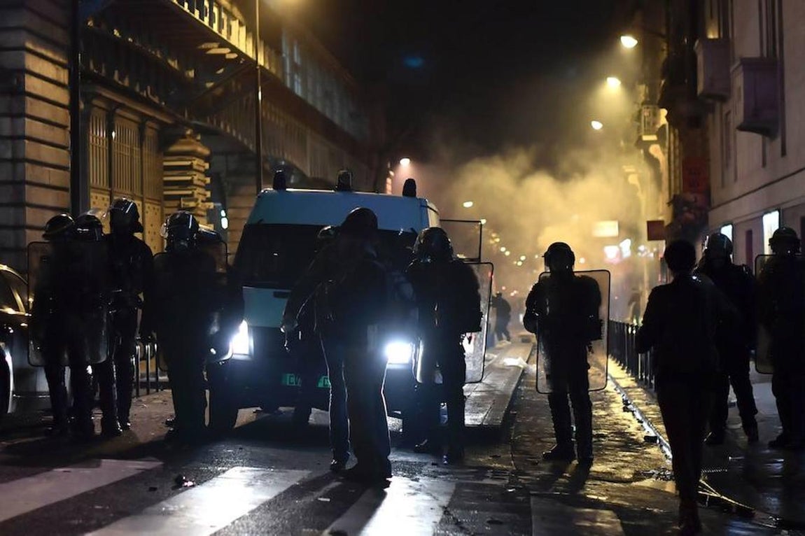 Nueva ola de protestas en París