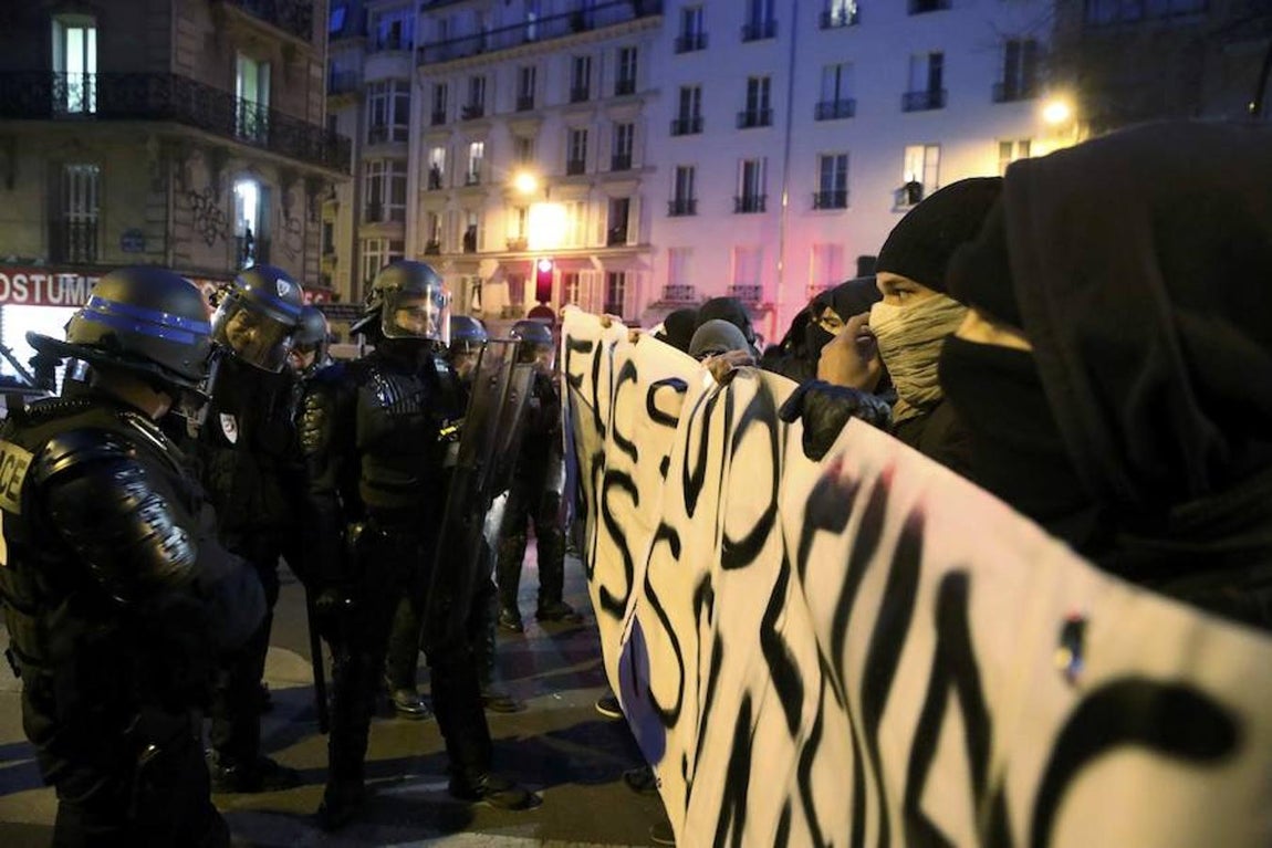 Nueva ola de protestas en París