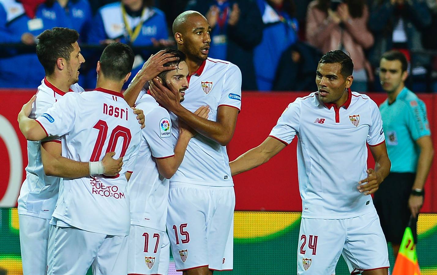 El Sevilla se anota tres puntos en casa ante el Eibar