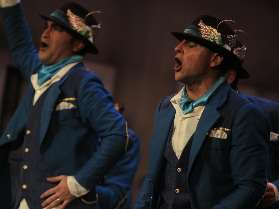 Fotos: Comparsa El ángel de Cádiz. COAC 2017