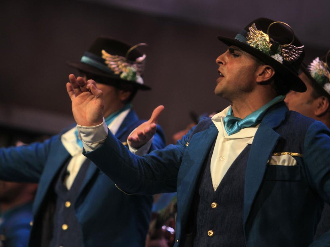 Fotos: Comparsa El ángel de Cádiz. COAC 2017