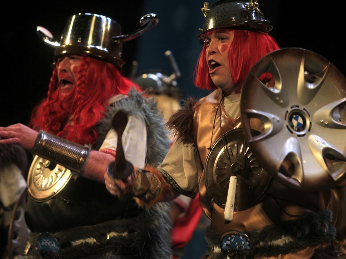 Fotos. Chirigota Los de Cádiz norte. COAC 2017