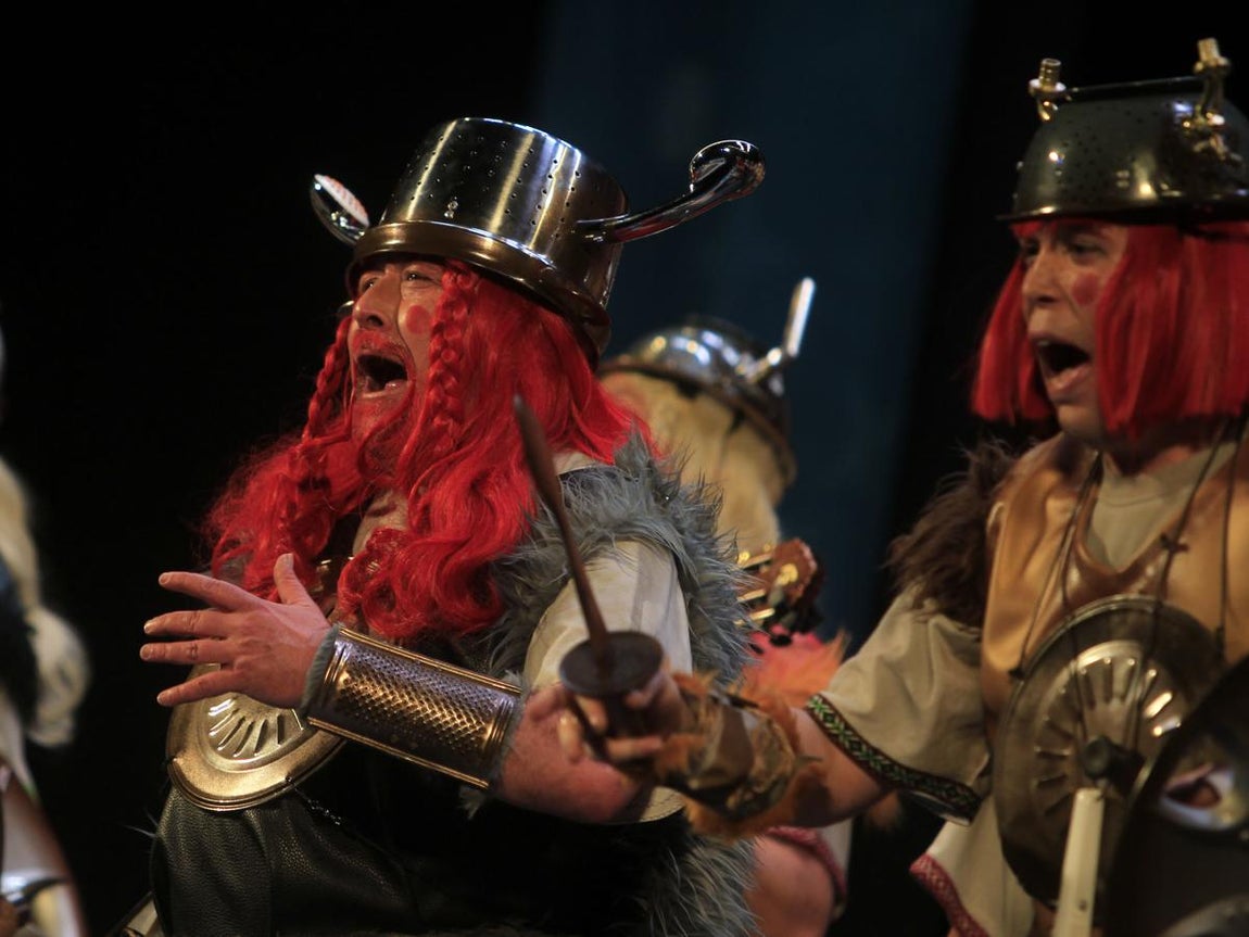 Fotos. Chirigota Los de Cádiz norte. COAC 2017