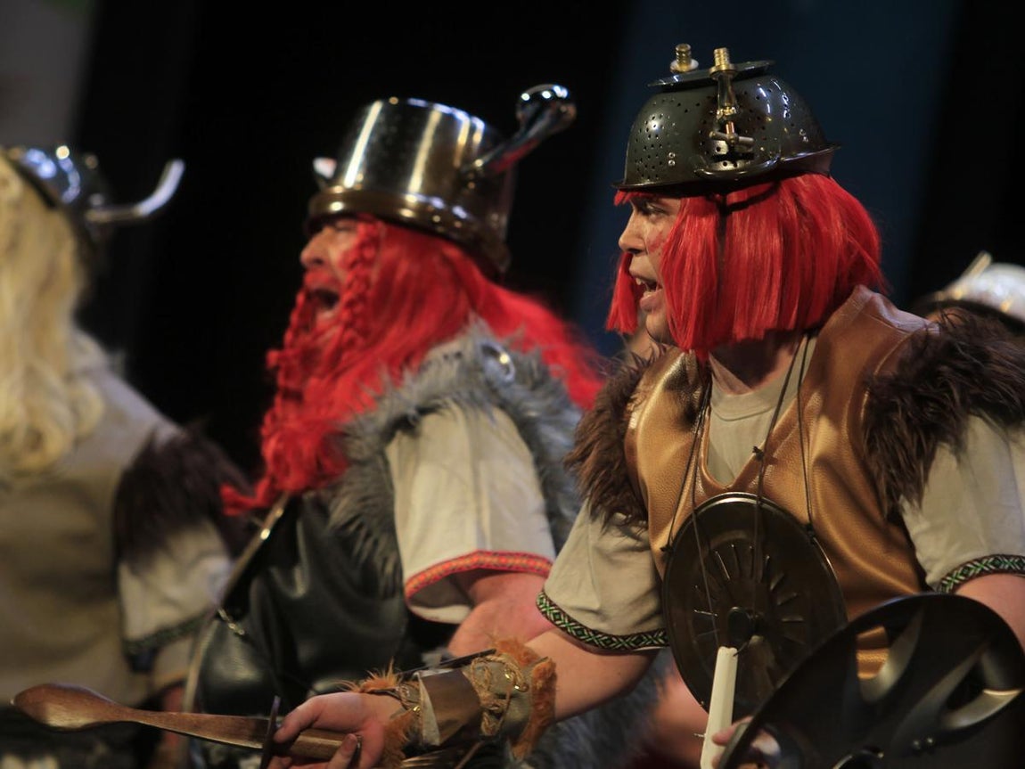 Fotos. Chirigota Los de Cádiz norte. COAC 2017