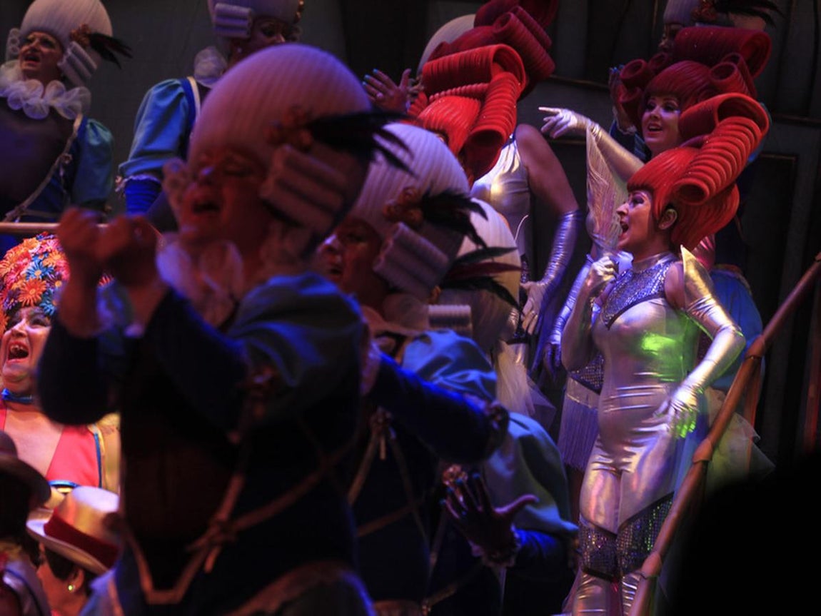 Fotos. Coro La reina de la noche (Semifinal). COAC 2017