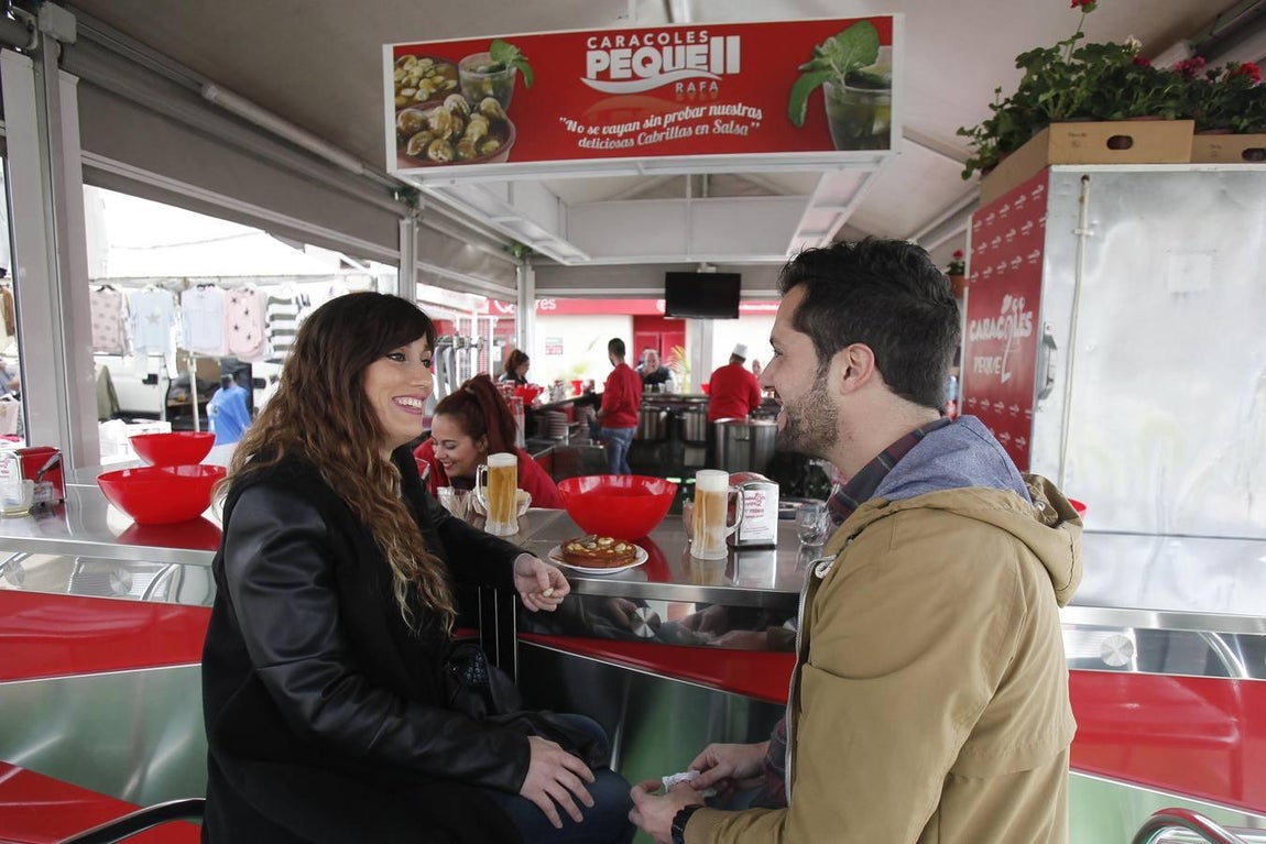 El arranque de los puestos de caracoles, en imágenes