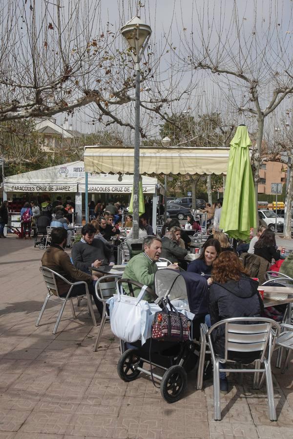 El arranque de los puestos de caracoles, en imágenes