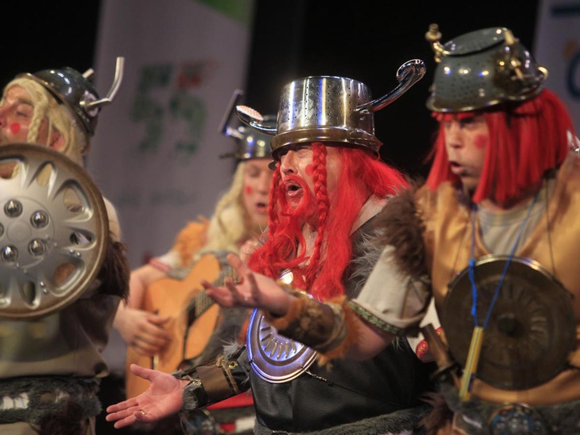 Fotos: Chirigota Los de Cádiz norte