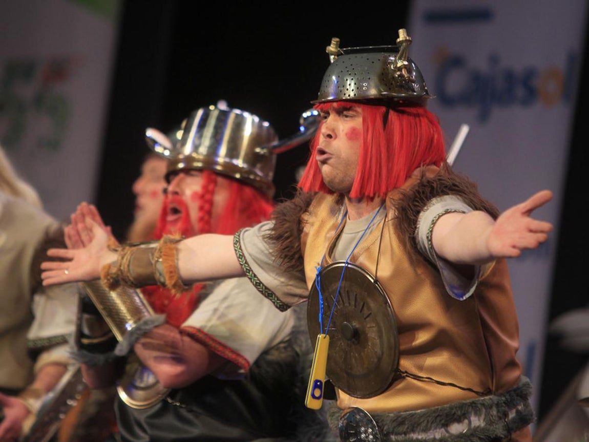 Fotos: Chirigota Los de Cádiz norte