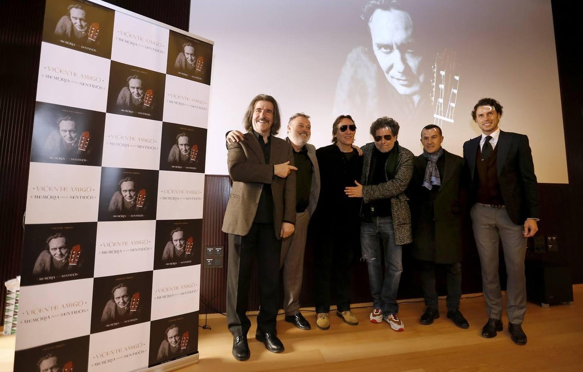 La presentación de «Memoria de los sentidos», de Vicente Amigo, en imágenes