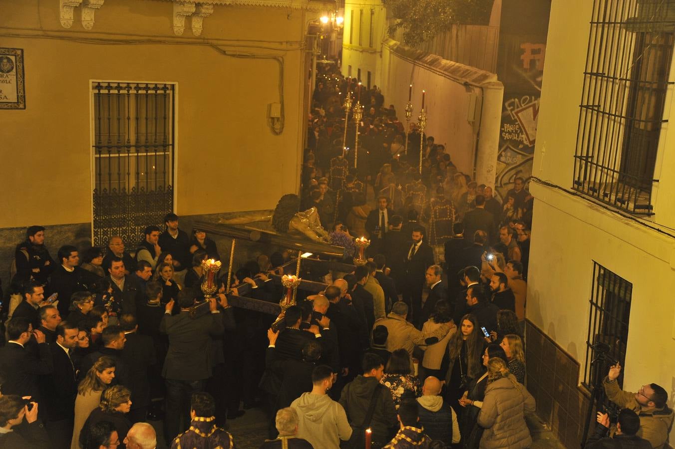 El Via Crucis del Cristo de las Cinco Llagas, en imágenes