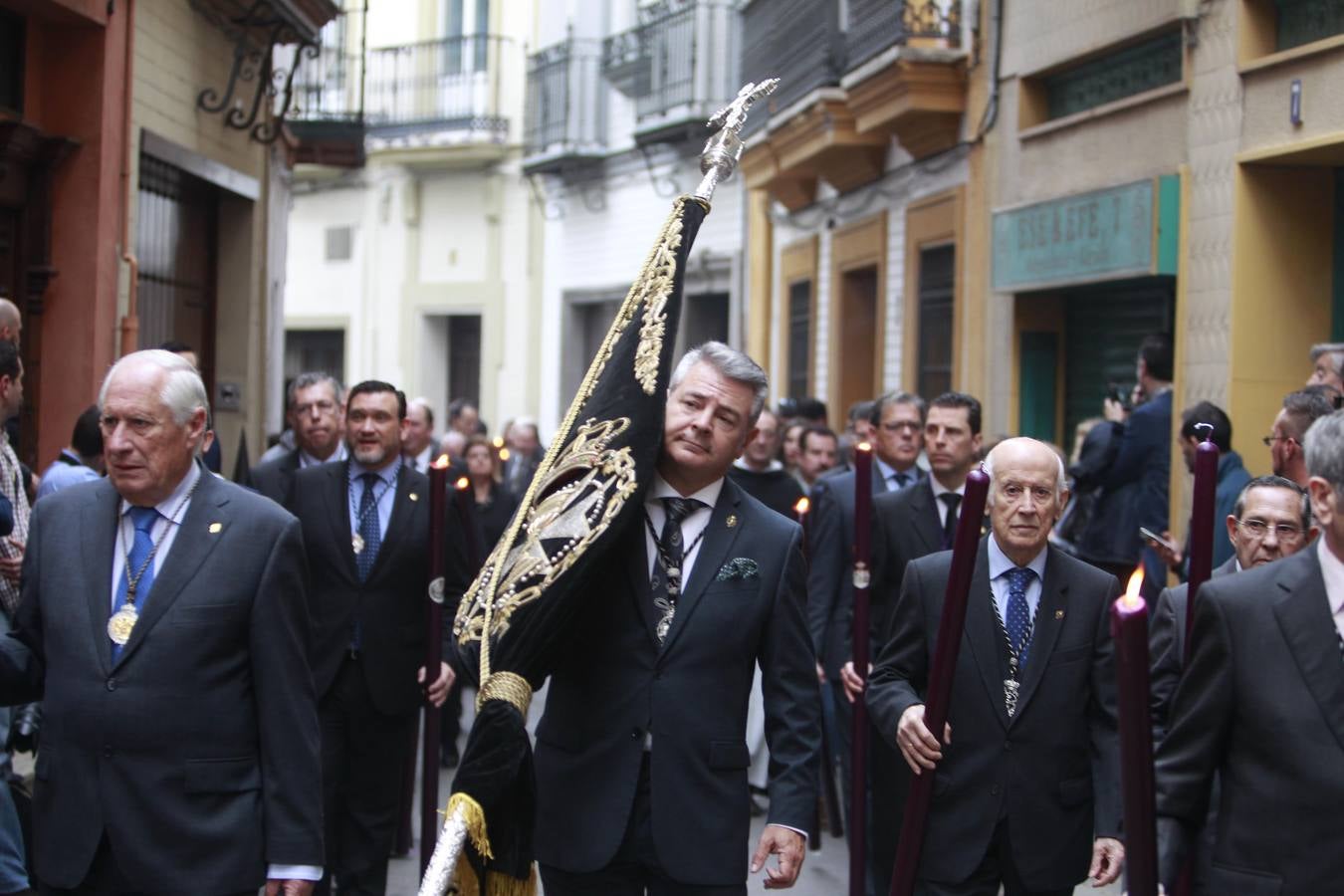 Las mejores imágenes del Via Crucis de las Cofradías