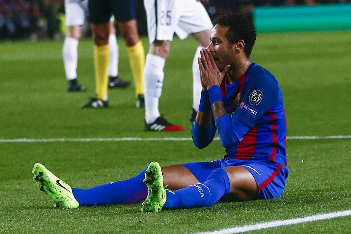 Las mejores imágenes del Barcelona-PSG