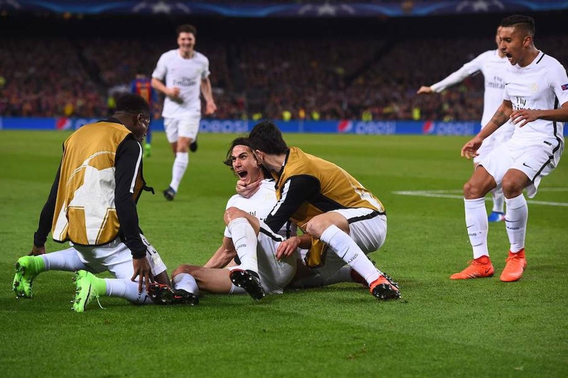 Las mejores imágenes del Barcelona-PSG