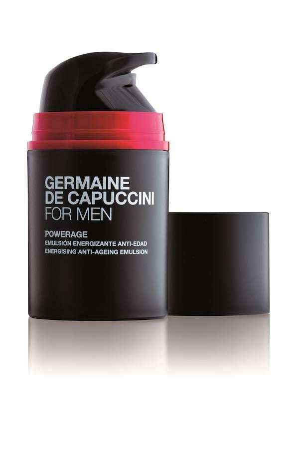 Máxima hidratación. La hidratación es uno de los pasos más importantes para lucir un cutis radiante, un cuidado esencial que la piel necesita cada día. ¿Su clave para lograr un cutis de excelencia? La triple acción que protege, regenera y otorga un toque extra de energía para rejuvenecer el rostro. POWERAGE Emulsión Energizante Anti-edad de Germaine de Capuccini (44€).