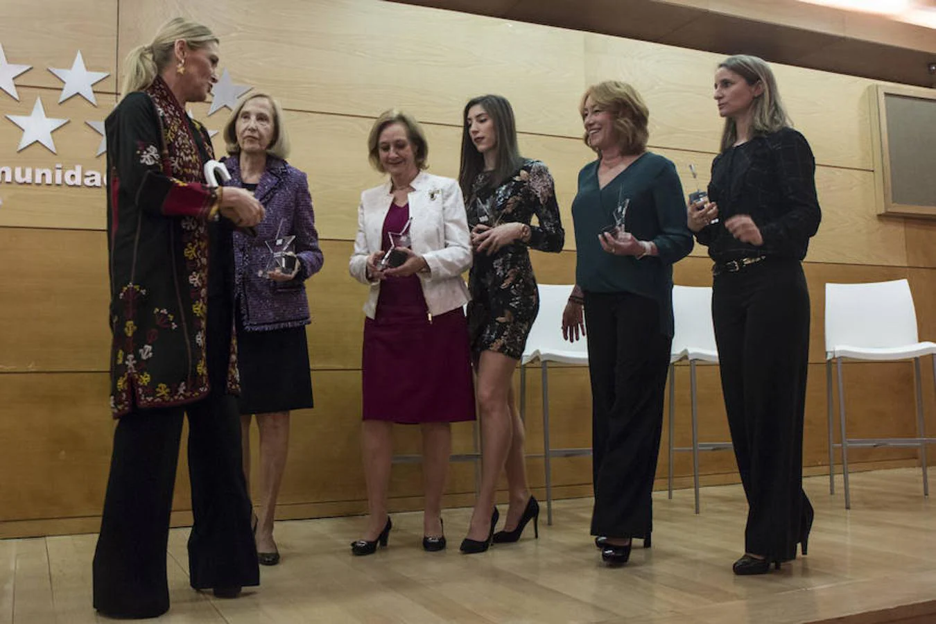 Cristina Cifuentes ha entregado conmemoraciones en el Día de la Mujer en Madrid 