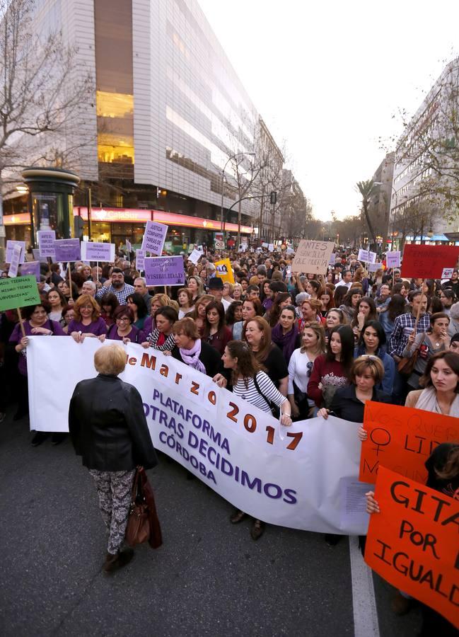 En imágenes, el Día de la Mujer en Córdoba