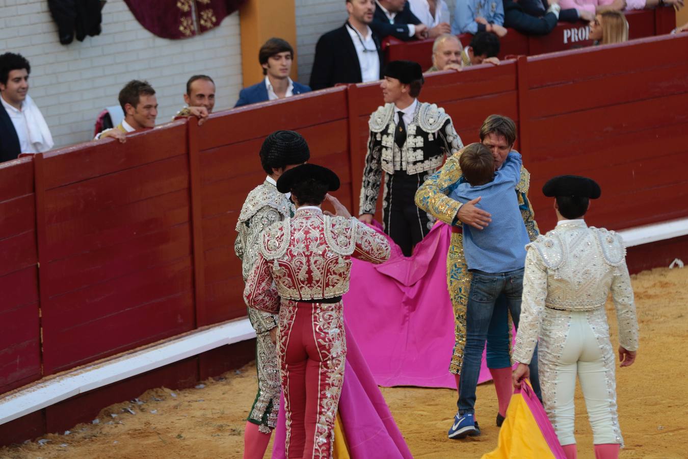 El esperado encuentro de Manuel Díaz y Julio Benítez, en imágenes