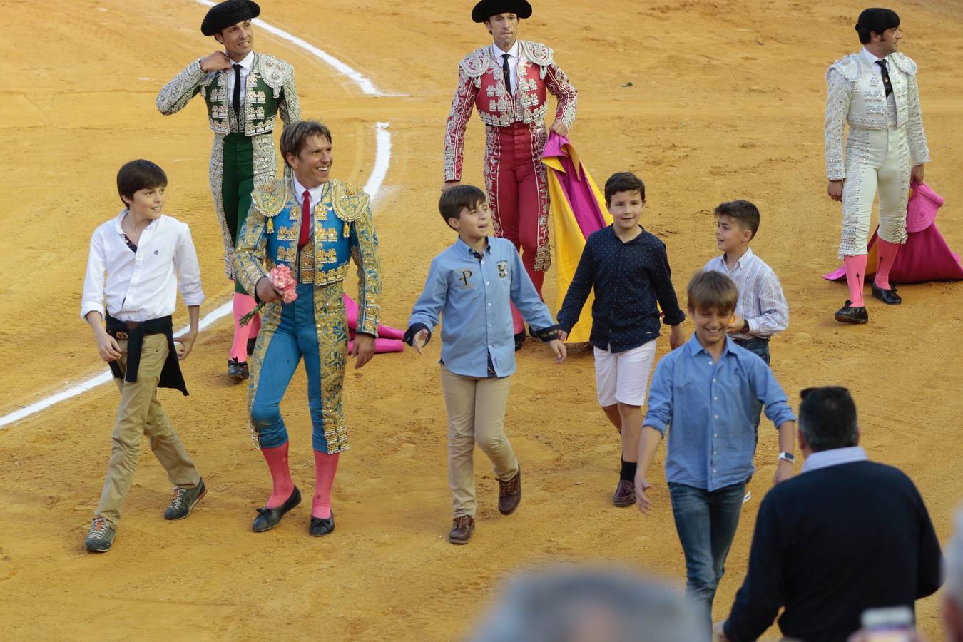 El esperado encuentro de Manuel Díaz y Julio Benítez, en imágenes