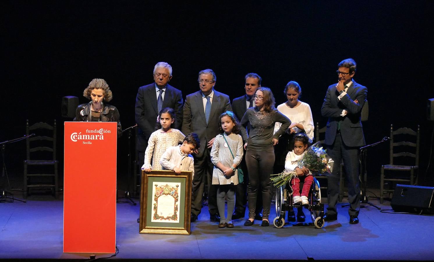 Gala flamenca a beneficio de Andex en el Teatro de la Maestranza