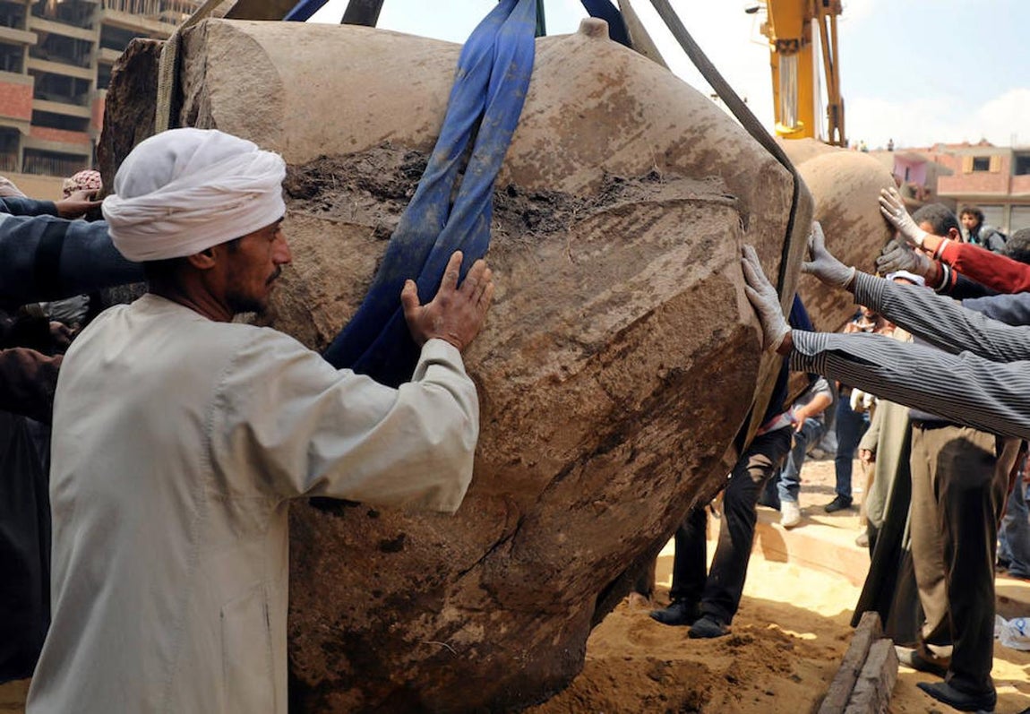 Según Dietrich Raue, jefe del equipo alemán, los antiguos egipcios creían que Heliópolis era el lugar donde vivía el dios del Sol.. 