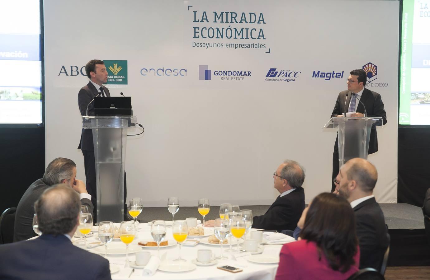 El foro económico de ABC Córdoba con el viceconsejero de Agricultura, en imágenes