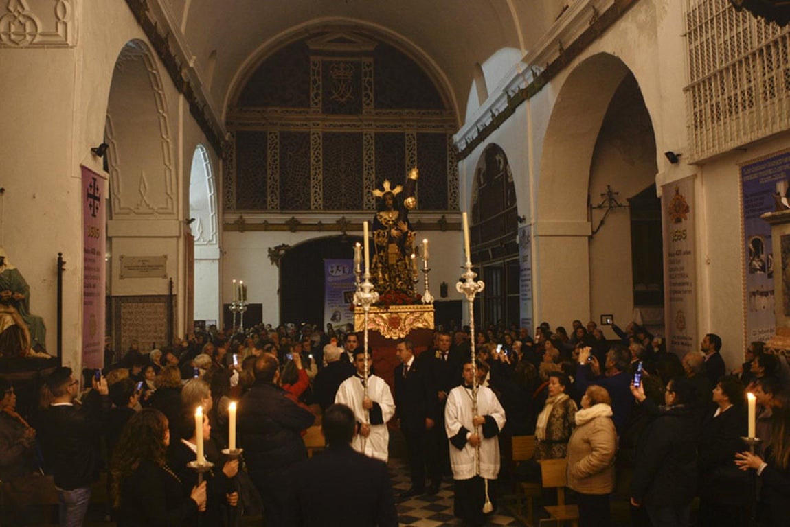 Traslado de los titulares del Nazareno de Santa María