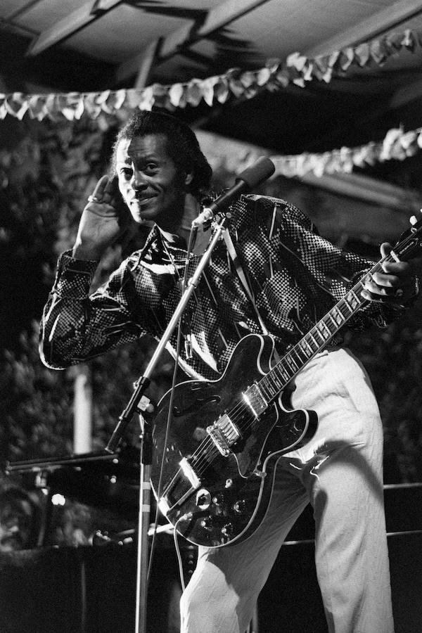 Las mejores imágenes de Chuck Berry, el gran pionero del rock