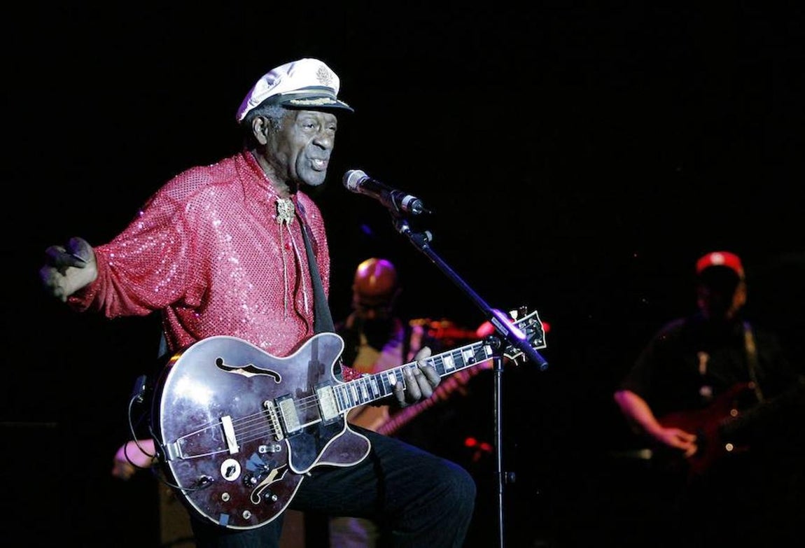 Las mejores imágenes de Chuck Berry, el gran pionero del rock