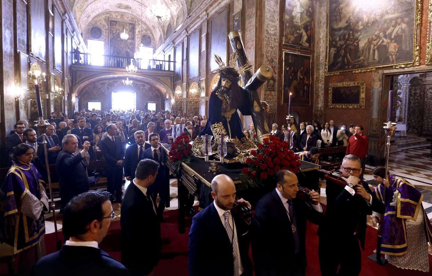 Jesús Caído vuelve a San Cayetano tras su restauración