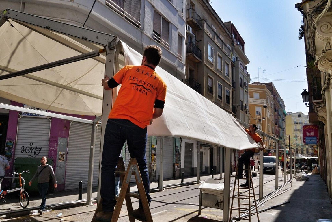 En imágenes: así queda Valencia después de cerrar la semana de Fallas