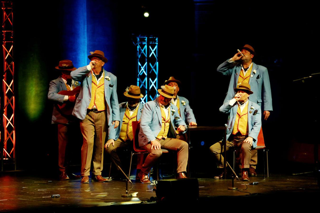 Fotos: Cita histórica del Carnaval de Cádiz en el Liceo de Barcelona