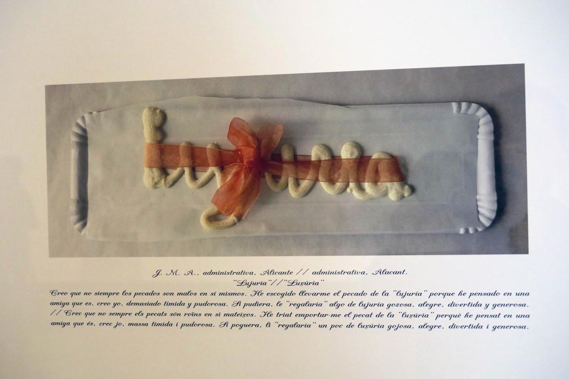 Proyecto «Dulcificar pecados», de Silvia Martí. 