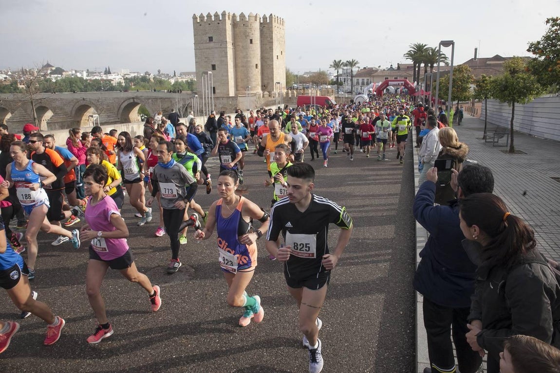 La carrera del Puente Romano, en imágenes