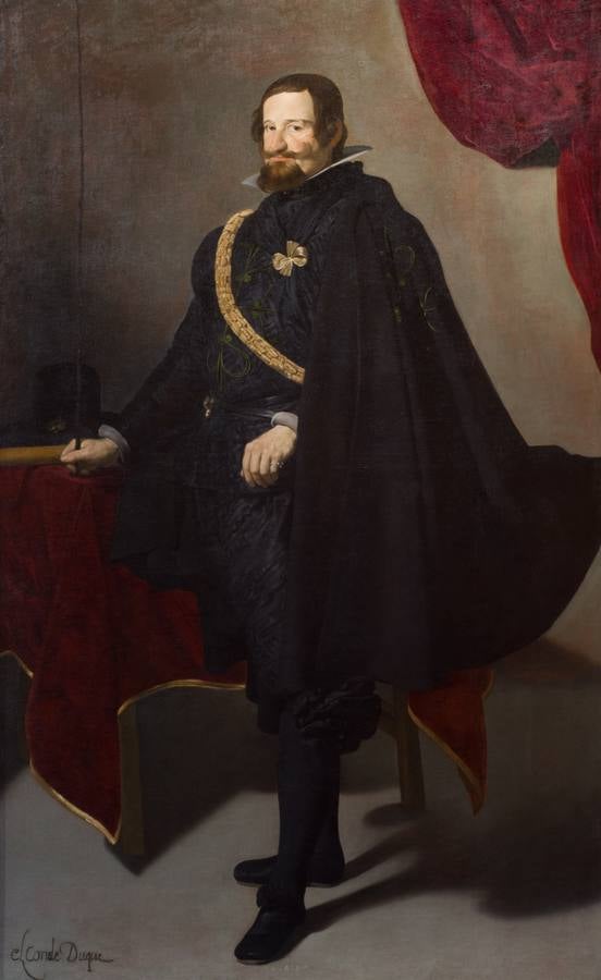 «Gaspar de Guzmán, Conde-Duque de Olivares», de Velázquez, h. 1625-26