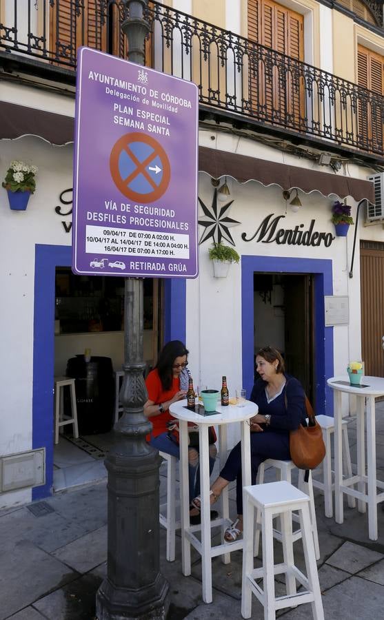 En imágenes, cómo son los preparativos de la Semana Santa de Córdoba 2017