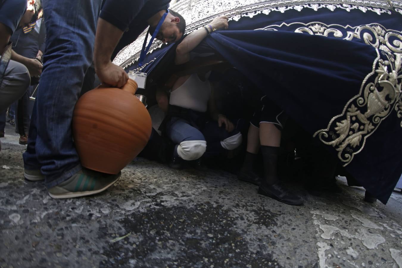 Las fotos de La Hiniesta el Domingo de Ramos de la Semana Santa de Sevilla 2017