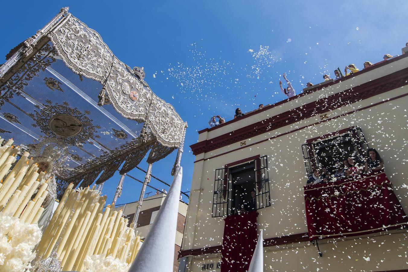 Las fotos de La Paz el Domingo de Ramos de la Semana Santa de Sevilla 2017