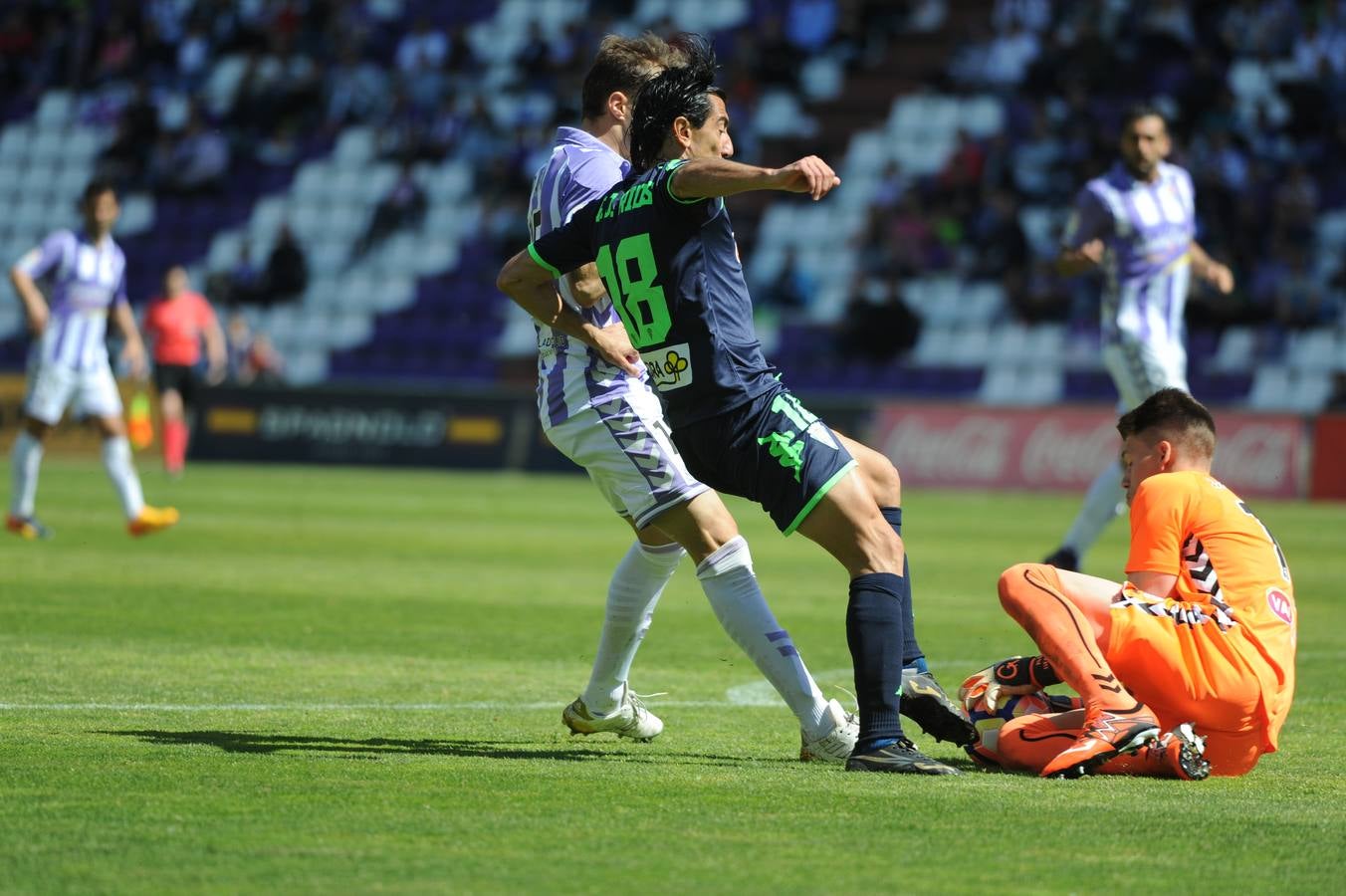 Selección de imágenes del Valladolid-Córdoba